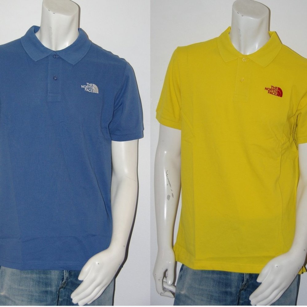 New The North Face Men Polo T-Shirt 2 piece Xlarge